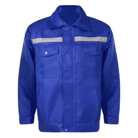 Mens Womens Work Jacket Long Sleeve Worker Uniform