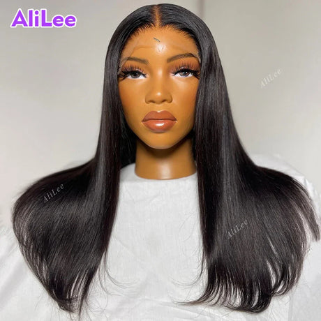 Ash Blonde Color Straight  Lace Frontal