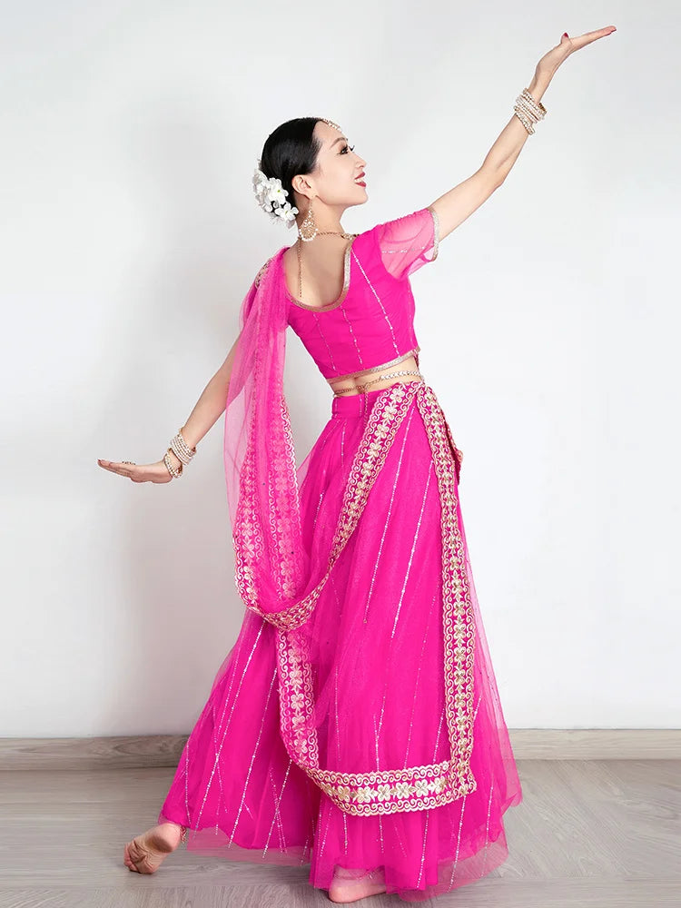 Traditional Indian Clothing Pakistani Sari Women' Elegant Dress