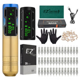 Ez Complete Tattoo Kit Wireless Battery Tattoo