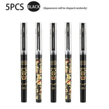 M&G Straight Liquid Signature Pen Black Red