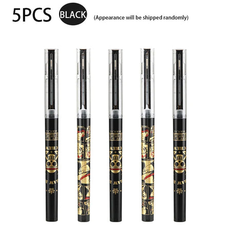 M&G Straight Liquid Signature Pen Black Red