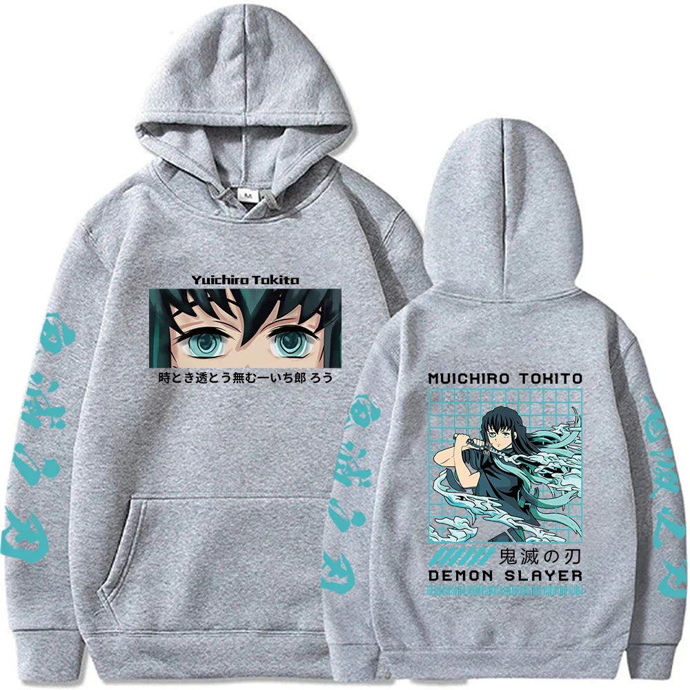 Demon Slayer Japan Anime Men Women Hoodie Harajuku