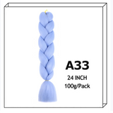 Synthetic Long Jumbo Ombre Braiding Hair For Women