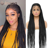 Braid Wigs Lace Front Wig Cornrow Braided Wigs