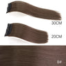 Azqueen Synthetic Cm/Cm Invisible Straight Pads Clip In