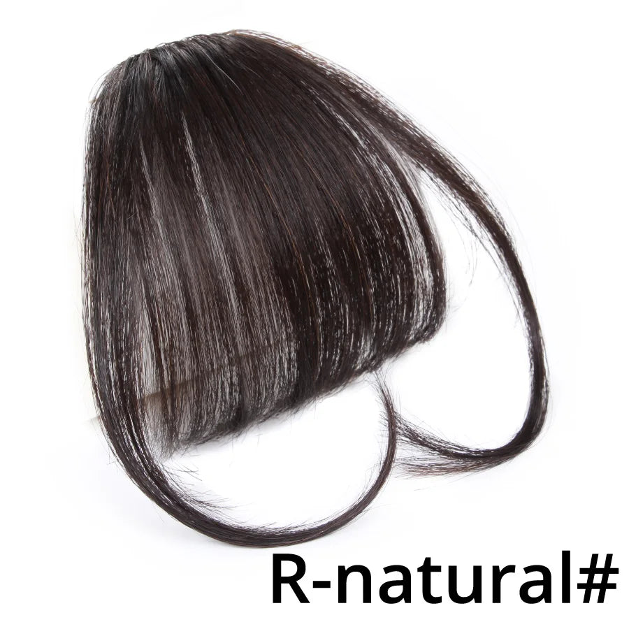 Synthetic Bangs Hair Clip In Hair Extensions Wispy