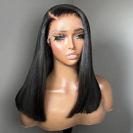 Lace Front Human Hair Wig Transparent Lace