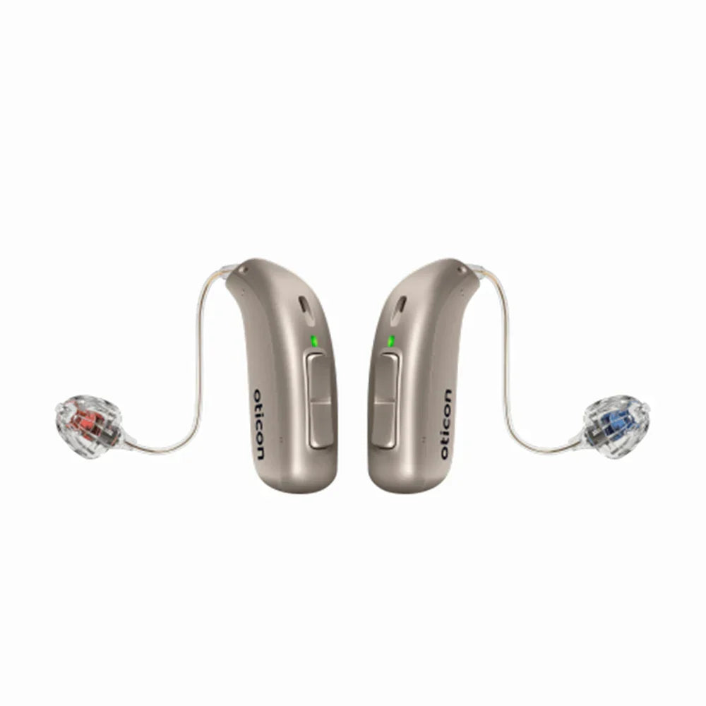 Oticon Ruby Minirite Rechargeable Hearing Aids Channel Programmable