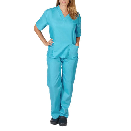 Solid High Quality New Scrub Uniforms Suit Beauty