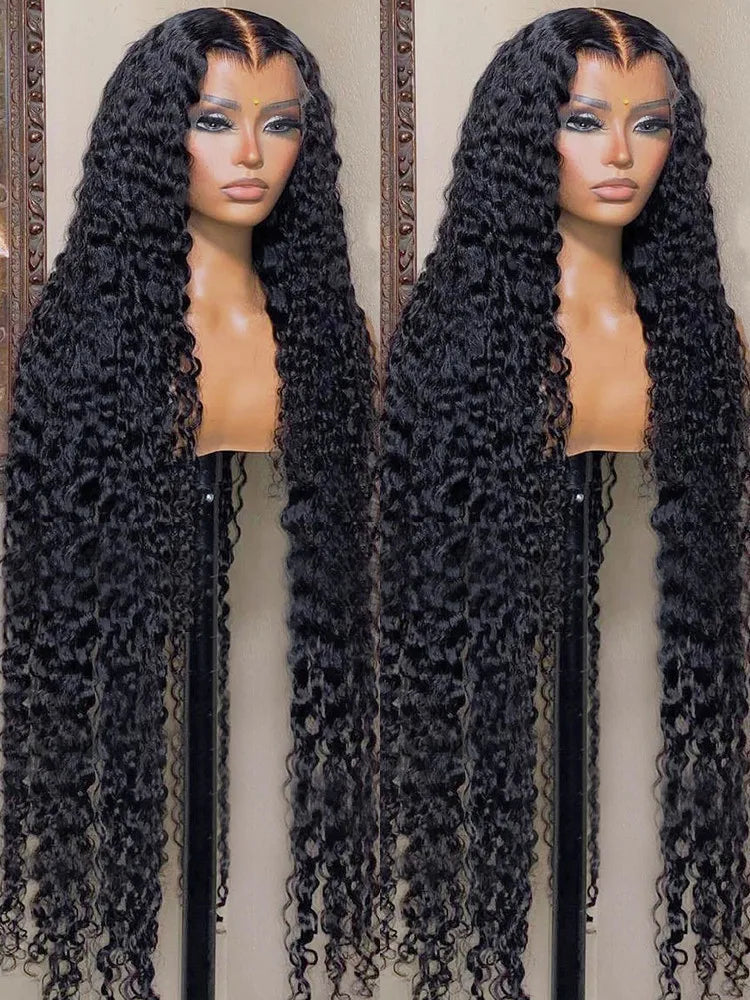 Curly X Lace Front Human Hair Wig Brazilian