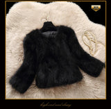 Fur Coat New Natural Raccoon Fur Coat Women'