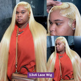 Rosabeauty % Full 13X6 Hd Blonde Lace Frontal