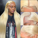 Tewjig Hd Transparent Straight 13X6 Lace Front Human