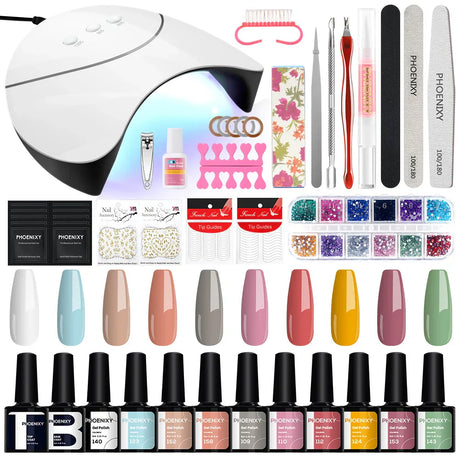 Phoenixy Gel Nail Polish Set With W Nail