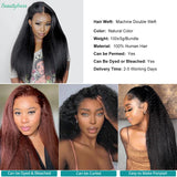 Kinky Straight Human Hair Bundles Remy Yaki Straight