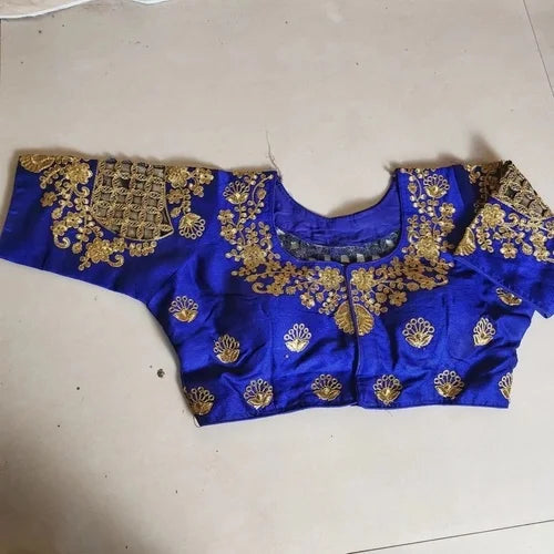 India Sari Shirt Sewn Choli Women' Top Belly