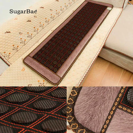 Health Jade Infrared Mat Heating Massage Sofa Cushion