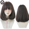 Jhh Wigs Black Short Bob Wig For Girl