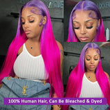 Rosabeauty % Full 13X6 Hd Blonde Lace Frontal