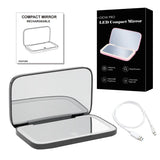 Mini Compact Led Makeup Mirror With Light X