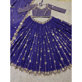 Unstitched Lehenga Choli Half Stitched Langa Blouse Top