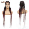 Full Lace Frontal Wigs For Women Cornrow