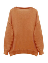 New Autumn Winter Women' Casual Sweater, Solid Long