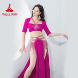 Belly Dancer Costume Set For Women Half Sleeves