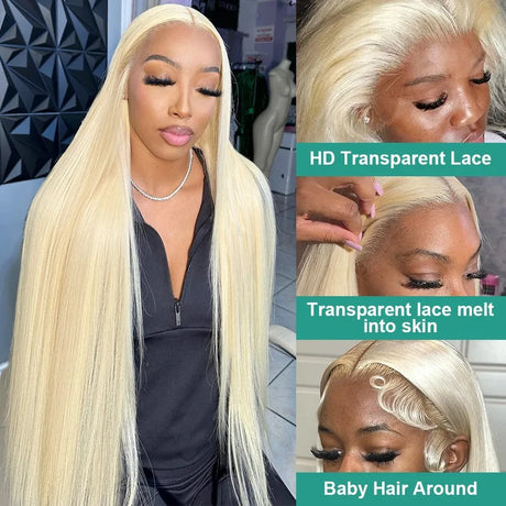 Honey Blonde Straight Lace Front