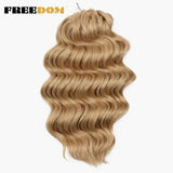 Freedom Synthetic Deep Curly Twist Crochet Hair Deep