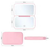 Led Rechargeable Makeup Mirror With X Magnifying