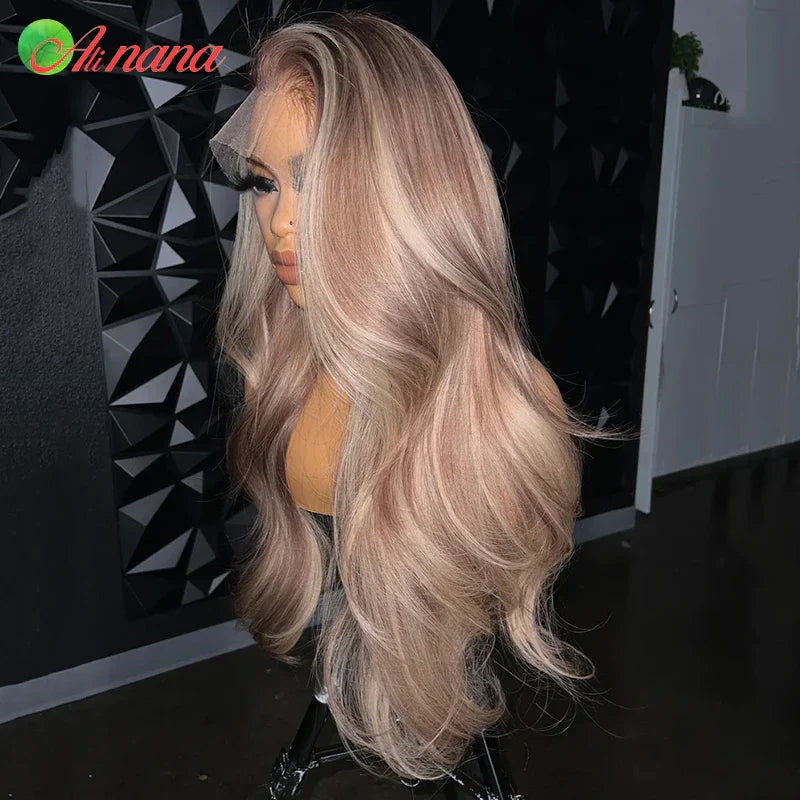 Hd X Lace Frontal Wig Body Wave Ombre