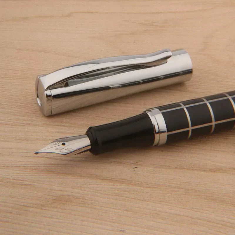 Metal Fountain Pen Naginata Hand Polished Business