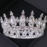 Gorgeous Crystal Bridal Wedding Hair Accessories Rhinestone King