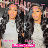 Hd Body Wave Lace Front Wig