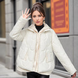 Winter Jackets For Women New Fashion Fake Two