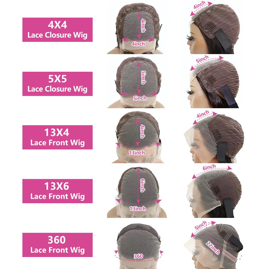 Transparent Hd Water Wave Lace Front