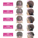 Transparent Hd Water Wave Lace Front