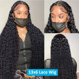 Cosdelu Deep Wave Hd Lace Frontal Wig