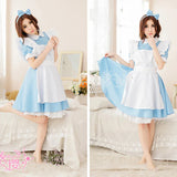 Cosplay Costume Lolita Dress Maid Apron Fantasia Carnival