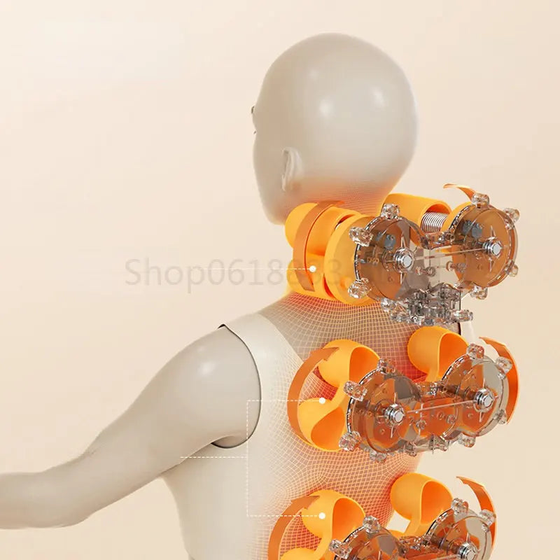 Back Waist Cervical Vertebra Electric Massager Cushion Multifunctional