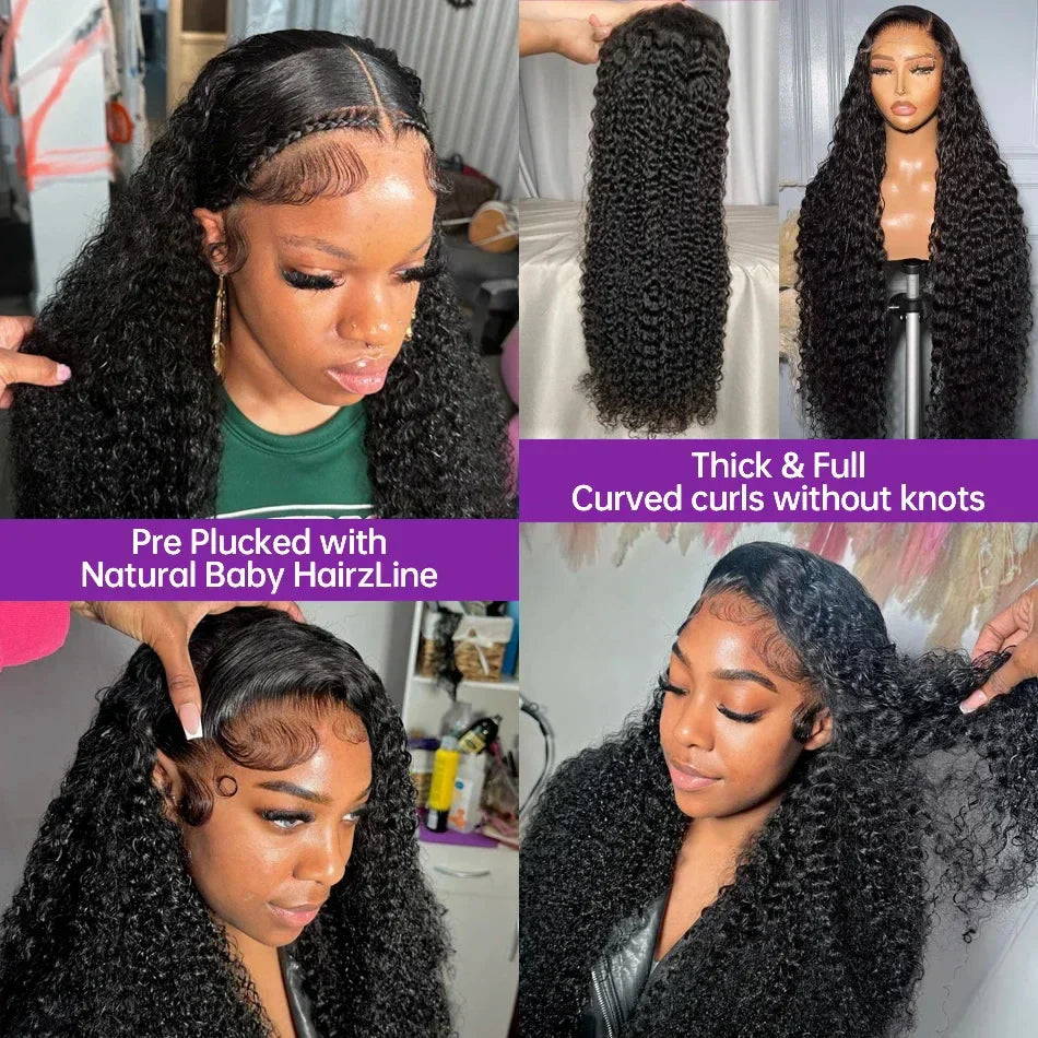 Hd Transparent Loose Deep Wave Lace Frontal