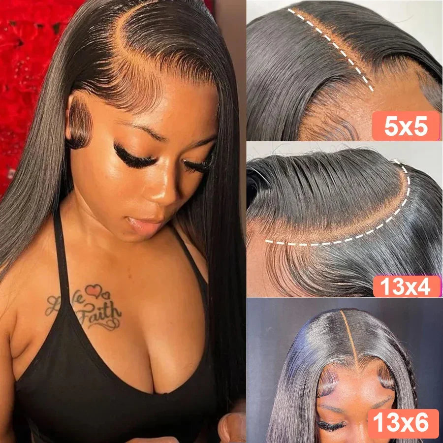 Beeos 32In % Skinlike 13X6 Hd Lace Frontal