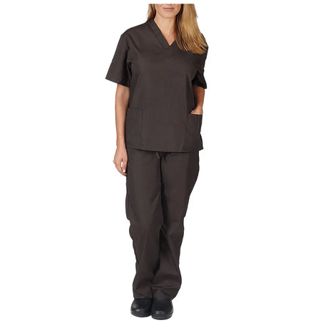 Solid High Quality New Scrub Uniforms Suit Beauty