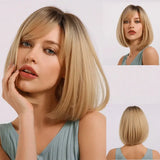 Soft & Healthy Mommy Wig Short Blonde Bob