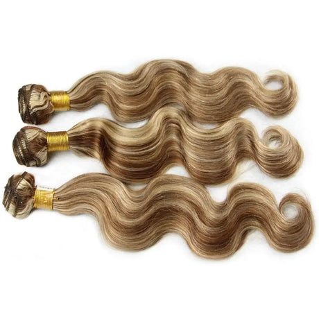 Piano Color Highlight Bundles And Closure Remy