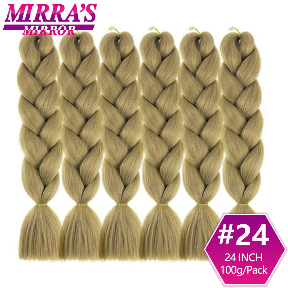 Bundles Jumbo Braiding Hair Extensions Synthetic Hair Braids