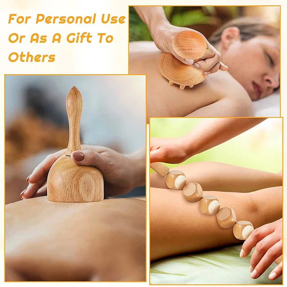 In Wood Therapy Massage Tool Lymphatic