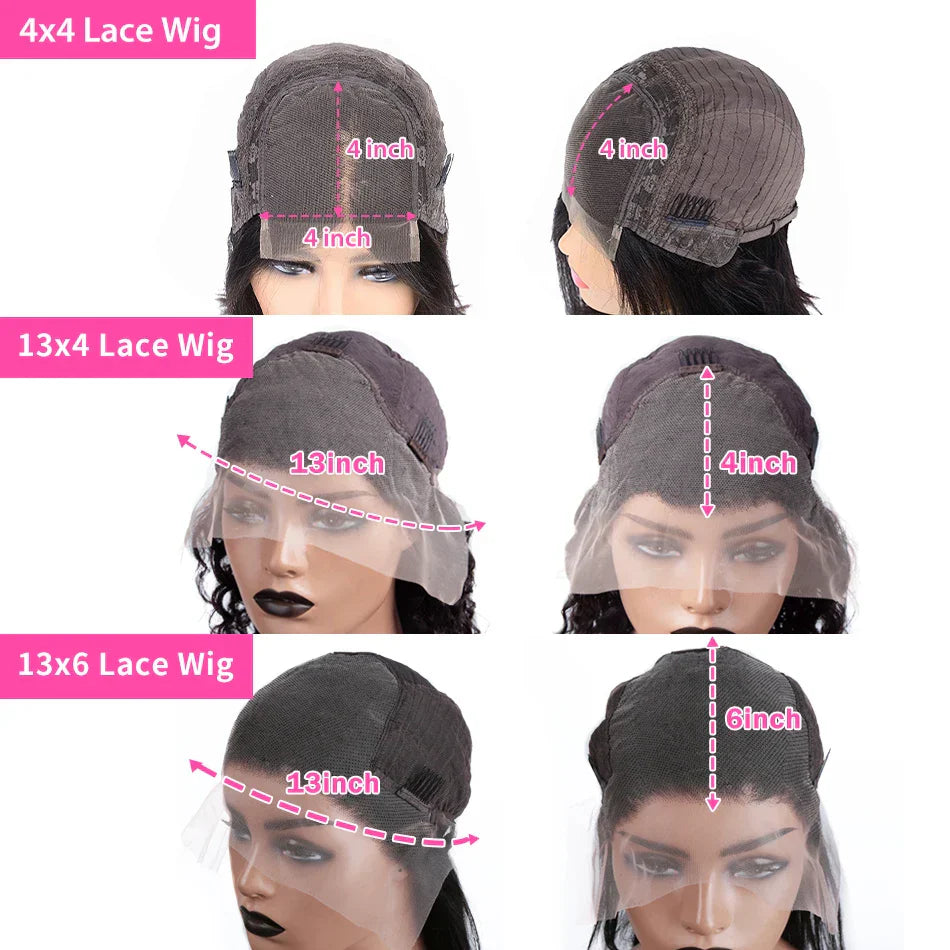 Luvin Hd Transparent Straight 13X4 13X6 Lace Front